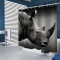 Rideau de douche Rhinocéros couleur 120x180 cm - miniature variant 2