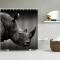 Rideau de douche Rhinocéros couleur 120x180 cm - miniature variant 3