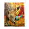 Rideau de douche Rhinocéros multicolore 150x180 cm - miniature