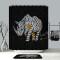 Rideau de douche Rhinocéros 180x200 cm - miniature