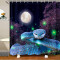Rideau de douche Serpent de lune 120x200 cm - miniature variant 1