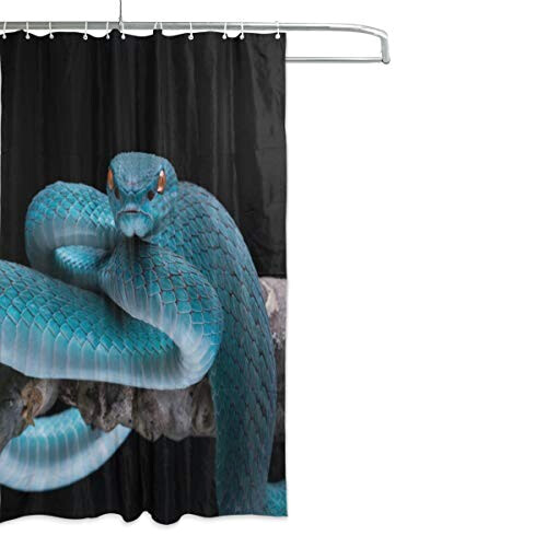 Rideau de douche Serpent multicolore 180x180 cm variant 0 