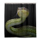 Rideau de douche Serpent multicolore 167.6x182.9 cm - miniature