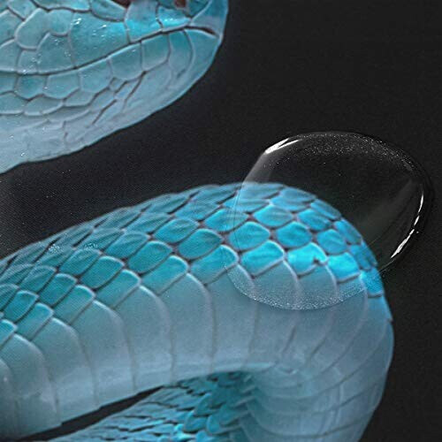 Rideau de douche Serpent multicolore 152.4x182.9 cm variant 2 