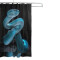 Rideau de douche Serpent multicolore 152.4x182.9 cm - miniature variant 1