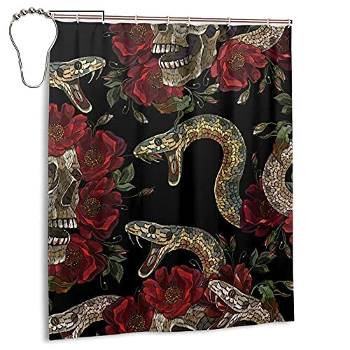 Rideau de douche Serpent 152x183 cm variant 0 