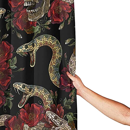 Rideau de douche Serpent 152x183 cm variant 2 