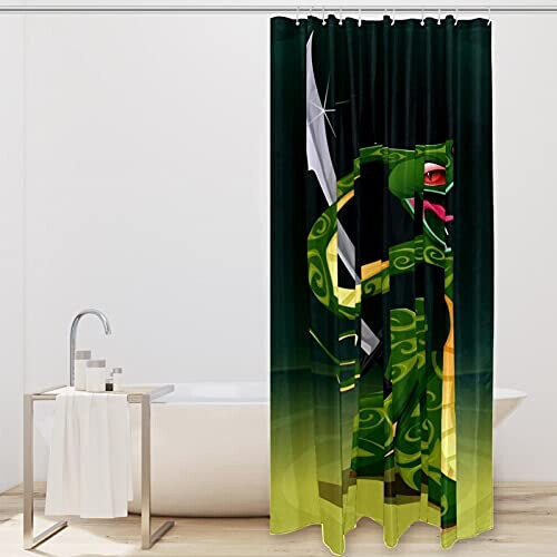 Rideau de douche Serpent multicolore variant 0 