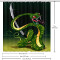 Rideau de douche Serpent multicolore - miniature variant 5