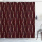 Rideau de douche Serpent foncé fuchsia multicouleur 175x200 cm - miniature