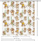 Rideau de douche Singe multicolore 152.4x182.9 cm - miniature variant 5