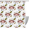 Rideau de douche Singe multicolore 152.4x182.9 cm - miniature