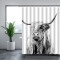 Rideau de douche Taureau 120x200 cm - miniature