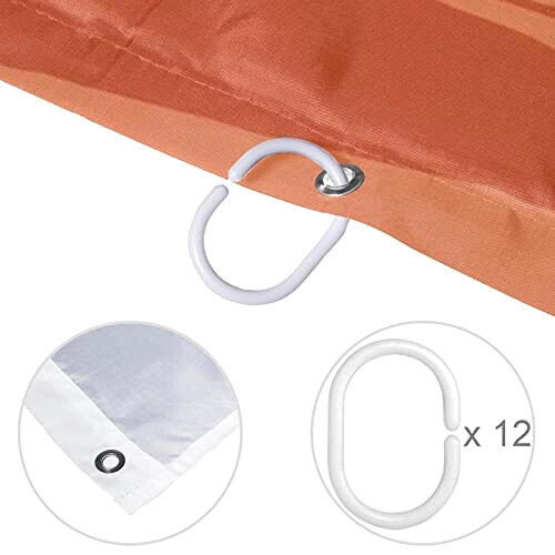 Rideau de douche Taureau multicolore 152.4x182.9 cm variant 2 