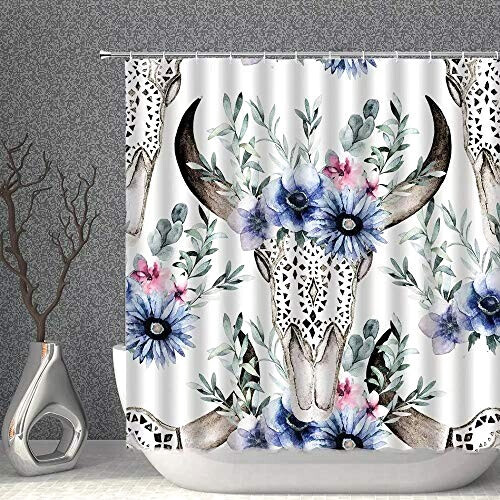 Rideau de douche Taureau 90x180 cm