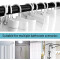 Rideau de douche Taureau constellation 80x180 cm - miniature variant 4