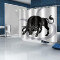 Rideau de douche Taureau 150x180 cm - miniature variant 1