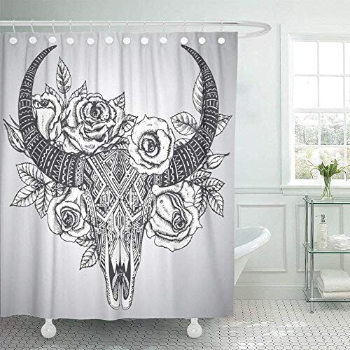 Rideau de douche Taureau 200x220 cm variant 0 