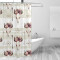 Rideau de douche Taureau multicolore 150x180 cm - miniature variant 1
