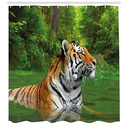 Rideau de douche Tigre multi 175x200 cm variant 0 
