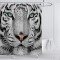Rideau de douche Tigre 90x180 cm - miniature