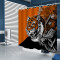 Rideau de douche Tigre couleur 180x180 cm - miniature variant 2