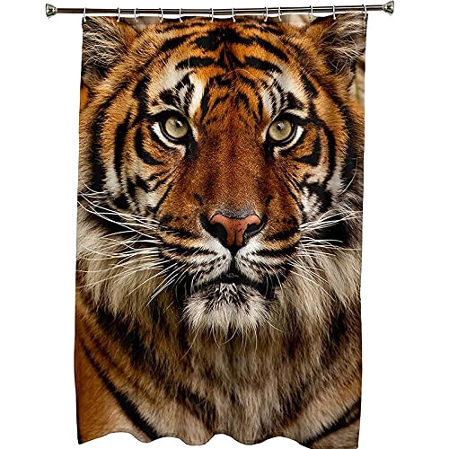 Rideau de douche Tigre brun 150x200 cm variant 3 