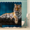 Rideau de douche Tigre couleur 180x180 cm - miniature variant 3