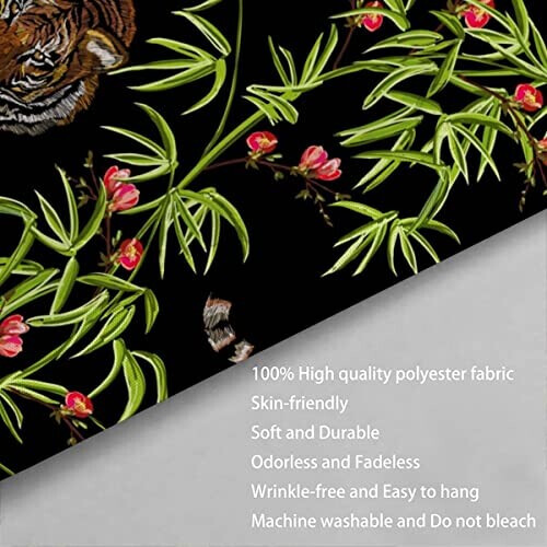 Rideau de douche Tigre couleur 120x180 cm variant 3 