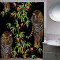 Rideau de douche Tigre couleur 120x180 cm - miniature variant 2