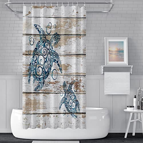 Rideau de douche Tortue 122x183 cm variant 0 