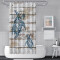 Rideau de douche Tortue 122x183 cm - miniature variant 1