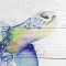 Rideau de douche Tortue de mer 120x200 cm - miniature variant 2