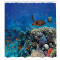 Rideau de douche Tortue multicolore 175x220 cm - miniature variant 1