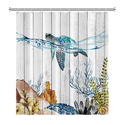 Rideau de douche Tortue 152x183 cm