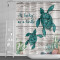 Rideau de douche Tortue 180x243 cm - miniature