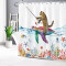 Rideau de douche Tortue multi 150x200 cm - miniature variant 2