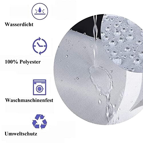 Rideau de douche Tortue bleue 180x200 cm variant 3 