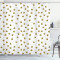 Rideau de douche Abeille marron 175x240 cm - miniature