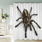 Rideau de douche Araignée couleur 120x180 cm - miniature