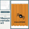 Rideau de douche Araignée halloween - 120x200 cm - miniature variant 1