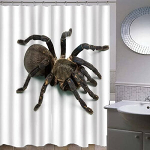 Rideau de douche Araignée couleur 90x180 cm