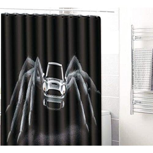 Rideau de douche Araignée 180x180 cm