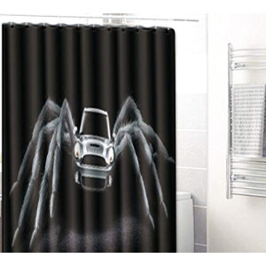 Rideau de douche Araignée 180x180 cm
