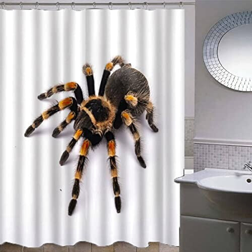 Rideau de douche Araignée couleur 90x180 cm