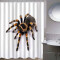 Rideau de douche Araignée couleur 90x180 cm - miniature