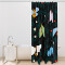 Rideau de douche Cigale multicolore 168x183 cm - miniature variant 1