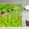 Rideau de douche Coccinelle 180x200 cm - miniature