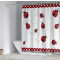 Rideau de douche Coccinelle 180x180 cm - miniature