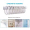 Rideau de douche Coccinelle 180x180 cm - miniature variant 2